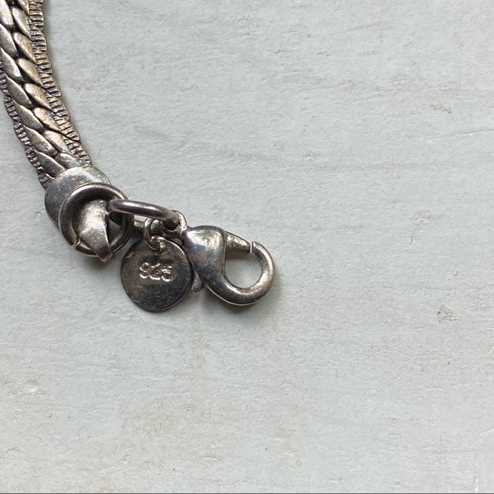 Sterling stone necklace - Picture 7 of 12